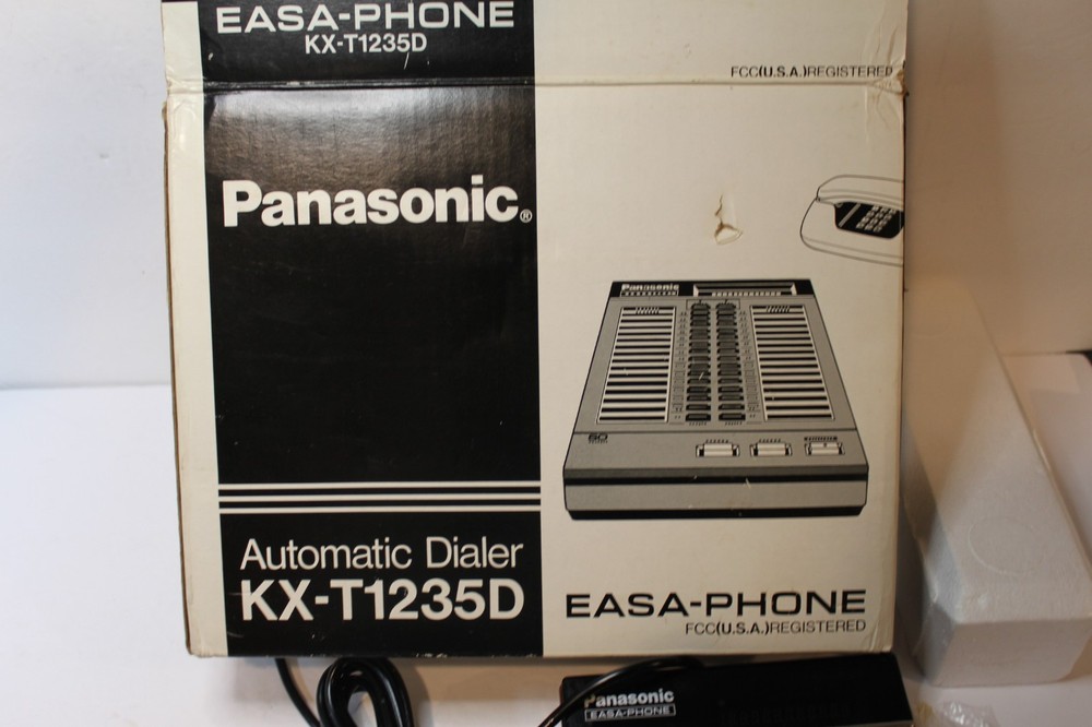 Panasonic KX-T1235D EASA-PHONE 60-Stations Automatic Dialer Complete WORKS
