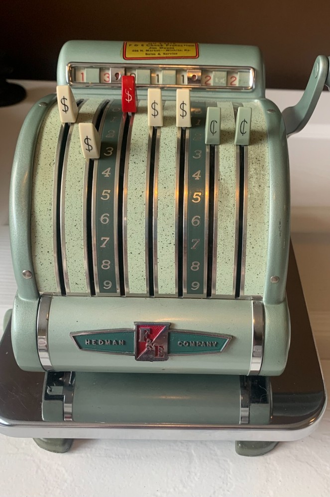 Vintage Hedman Company F & E Check Protector, Series Excel Model