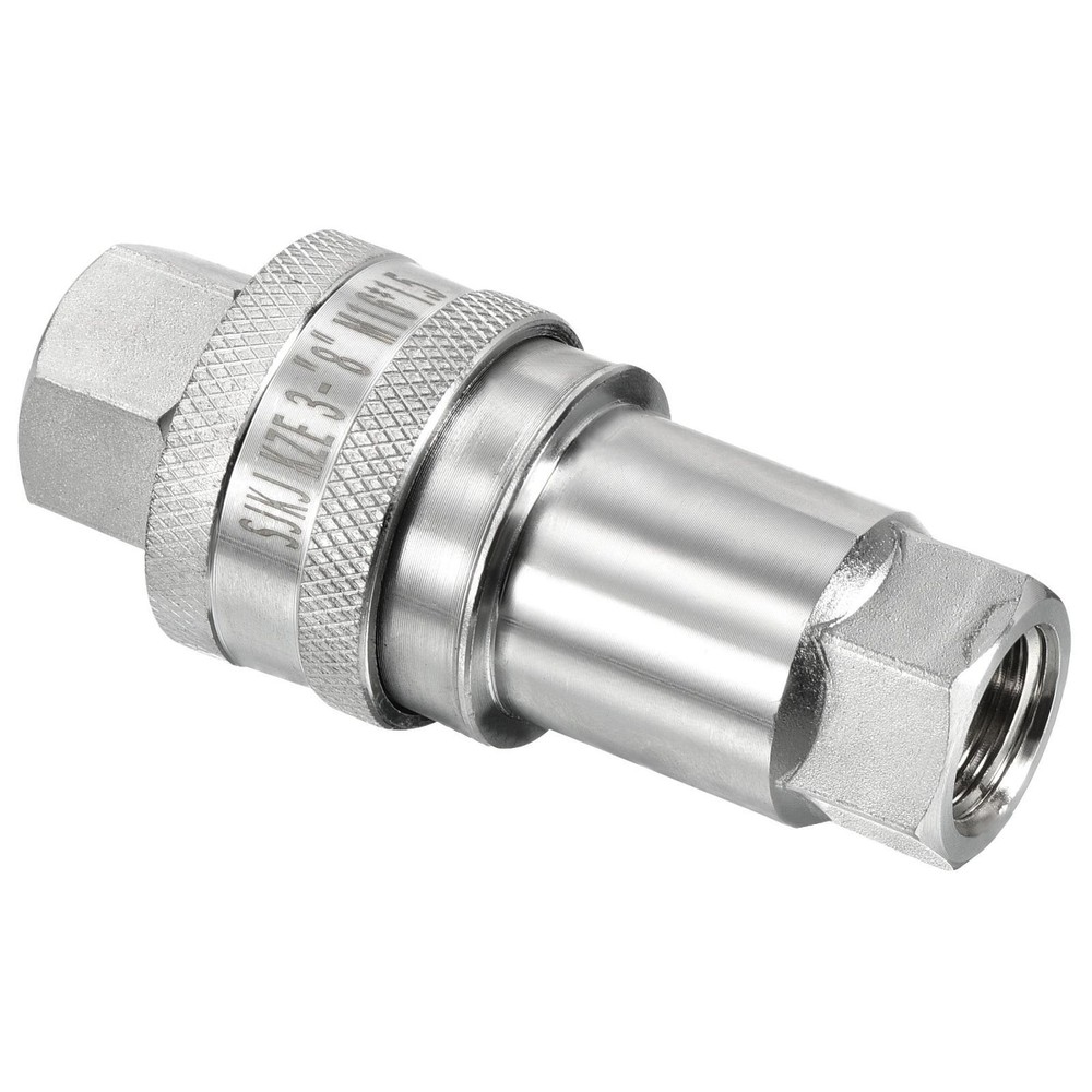 1 Set Hydraulic Quick Connect Coupler M16x1.5mm Female Thread Pipe Fitting