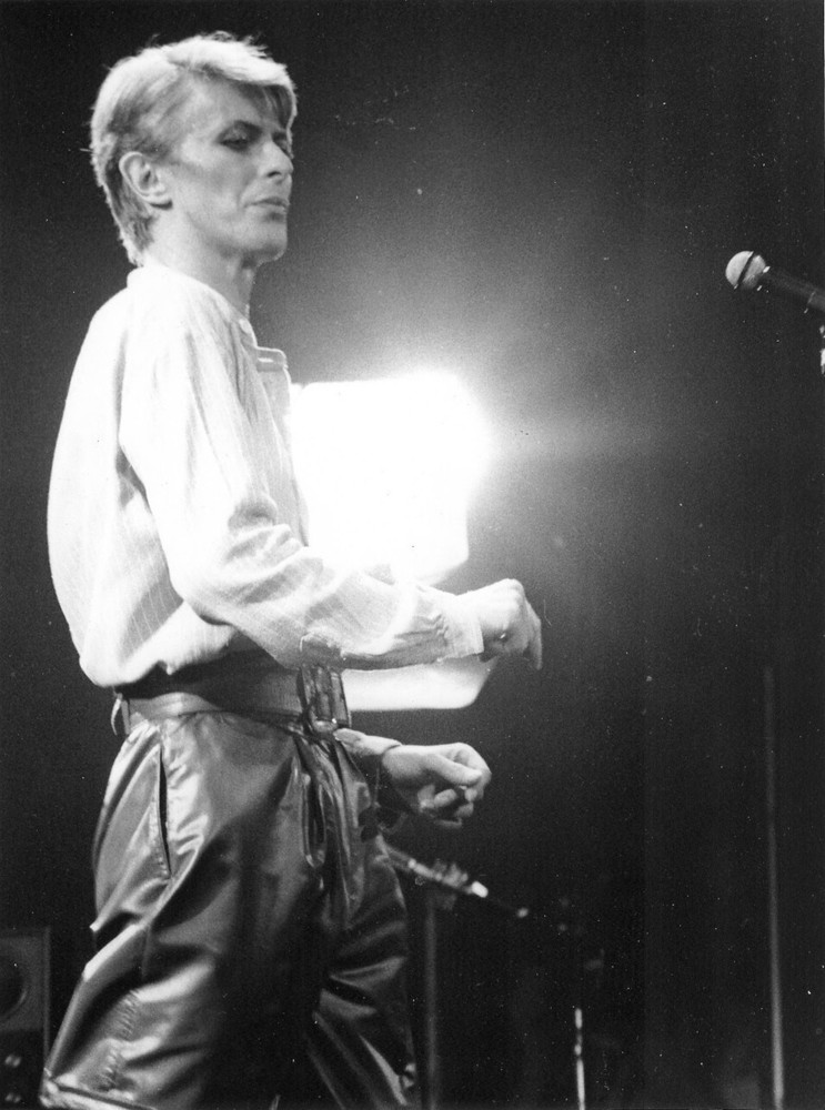 David Bowie - on stage in the 1970s