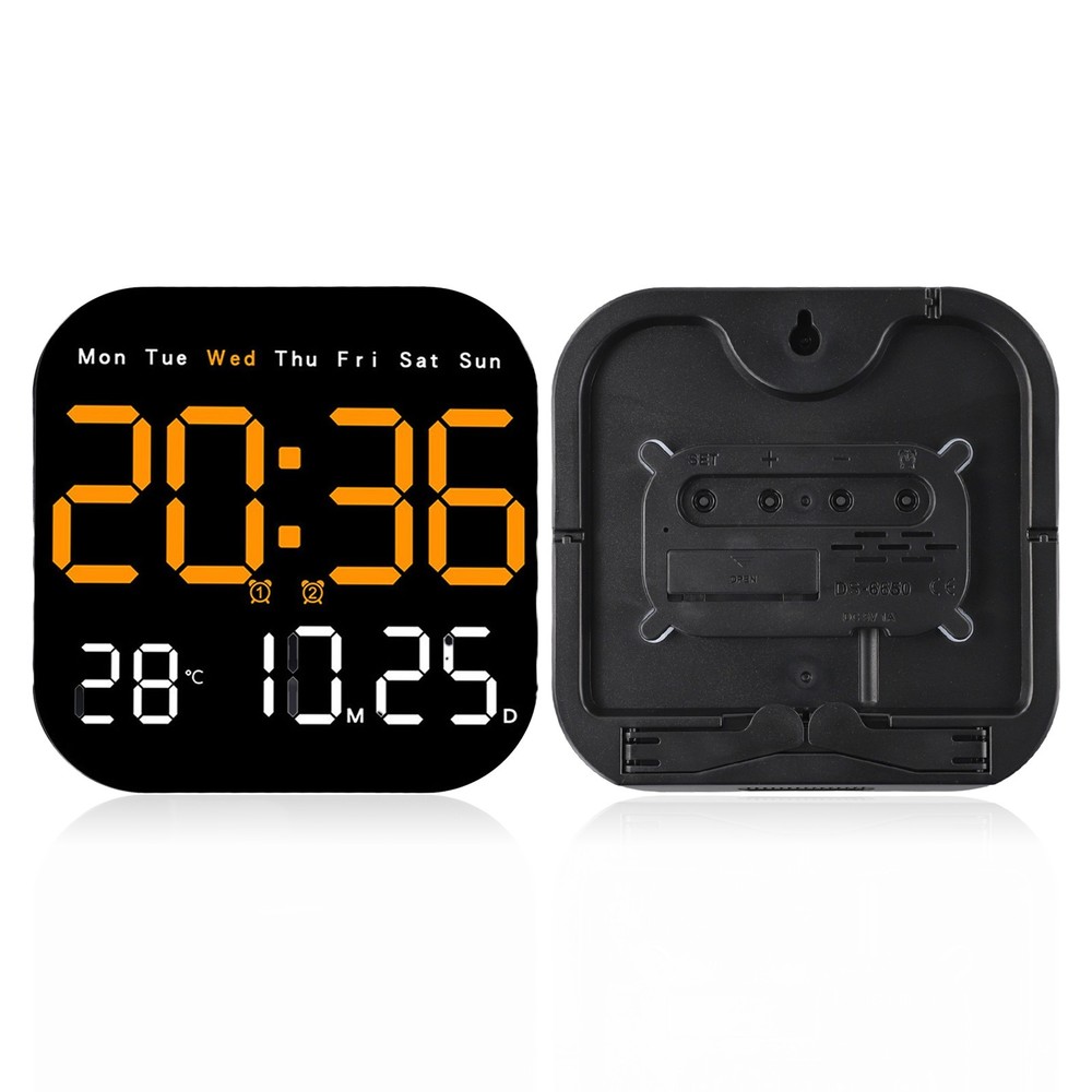 Note Same Screen Display Timing Brightness Temperature Room Desktop Clock