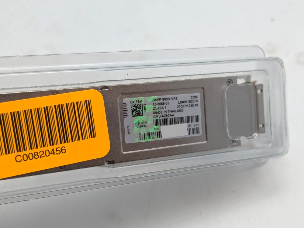 Cisco 800G Ethernet Transceiver Module (OSFP-800G-VR8)