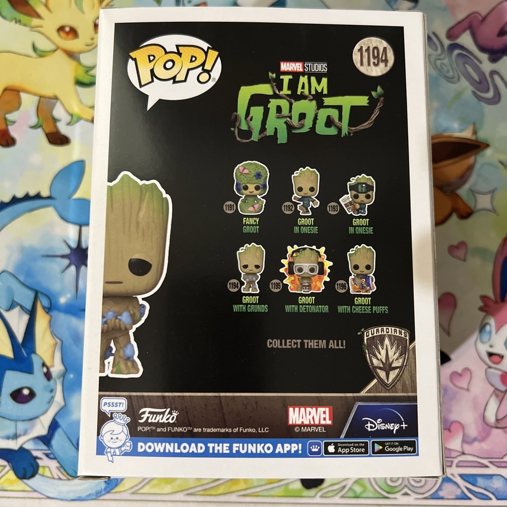 Funko Pop! I am Groot - Groot with Grunds #1194