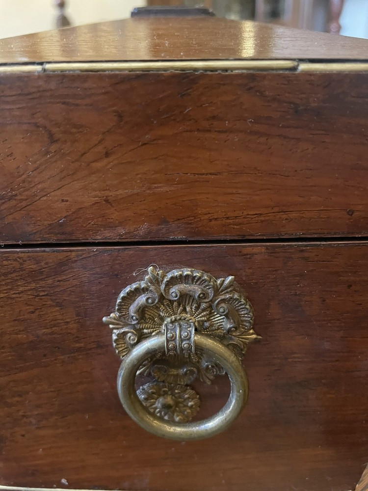 c.1870 Georgian Wood Tea Caddy