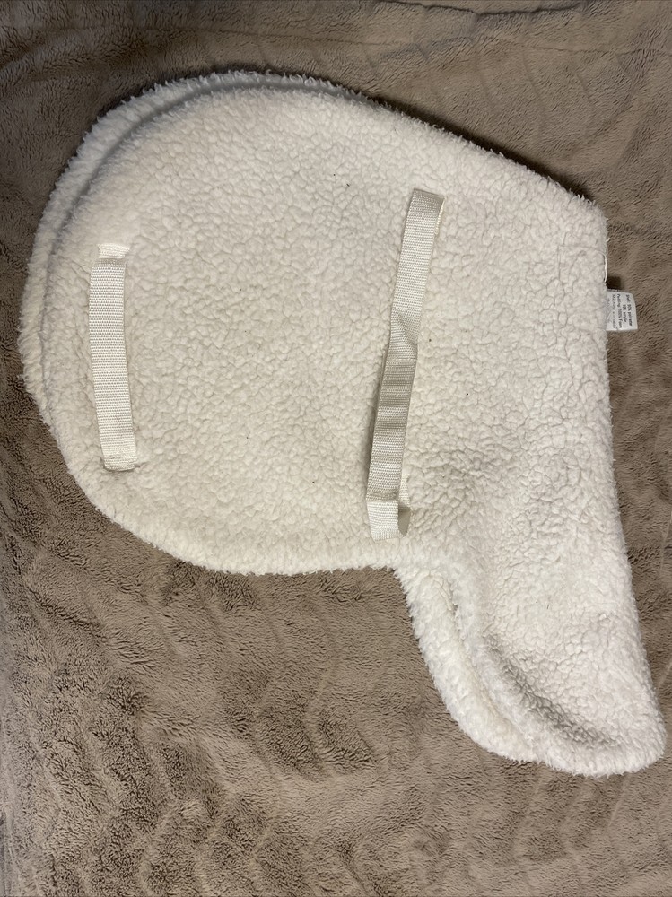White English Saddle Pad