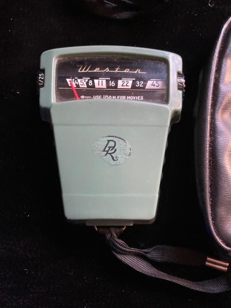 WESTON MODEL 854 LIGHT METER EXPOSURE METER VINTAGE works