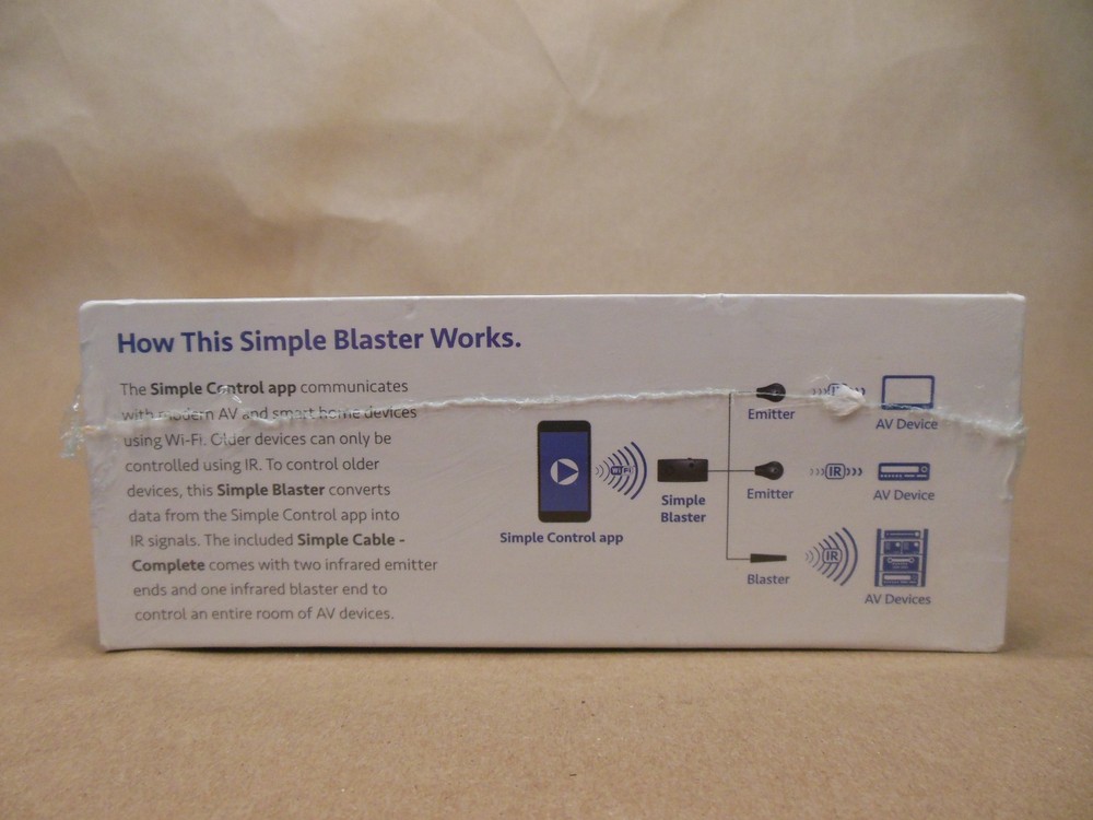 Simple Control SCBW120 Wi-Fi Infrared Transmitter