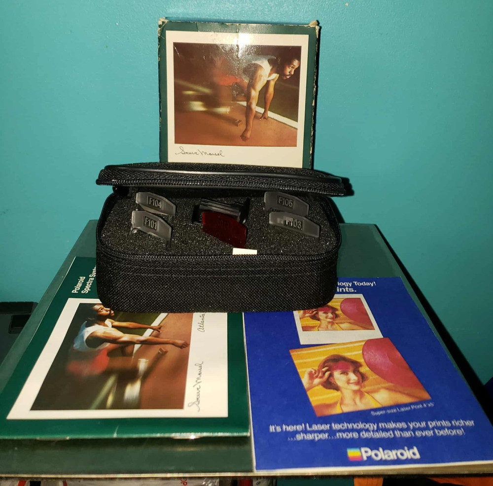 Polaroid Spectra System Special Effects Filters Set w/ Case & Box