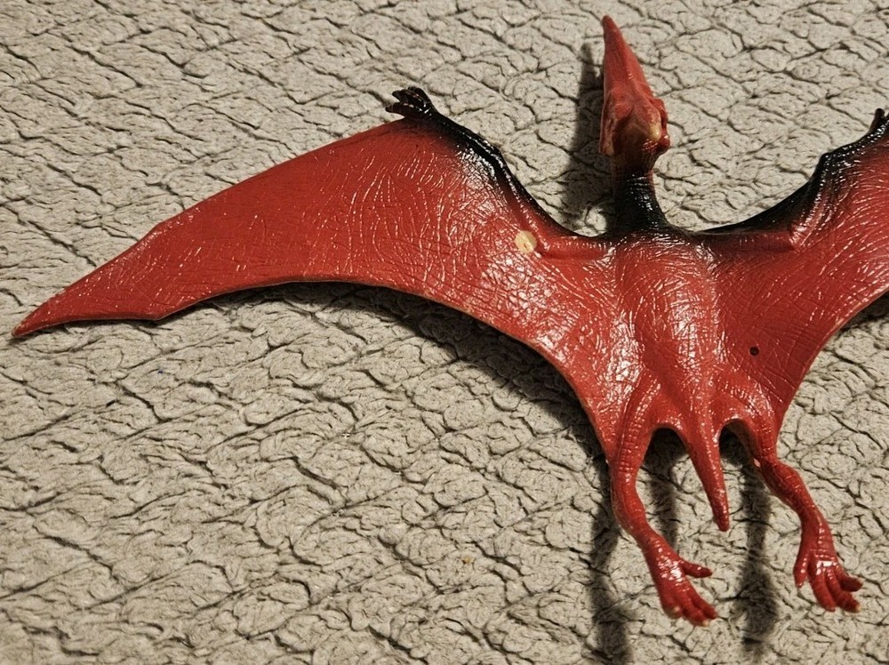 Pteranodon Dinosaur 5.25 Inches Long Red