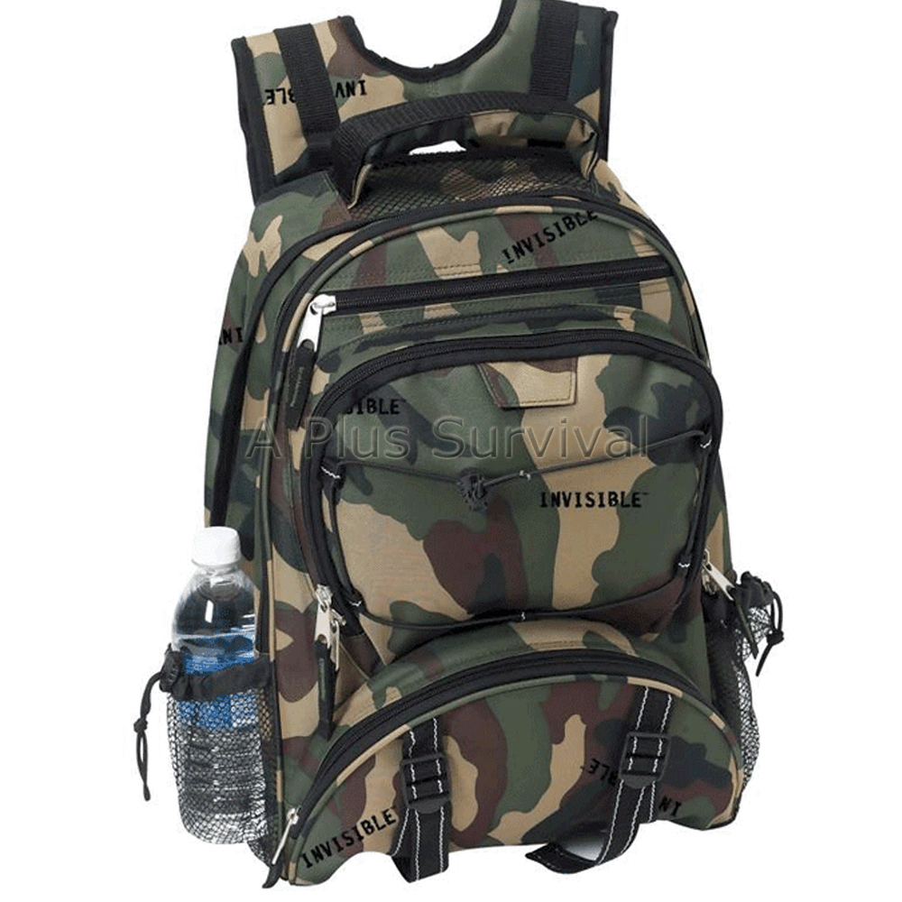 Camouflage Backpack Multiple Pockets for Survival Kits
