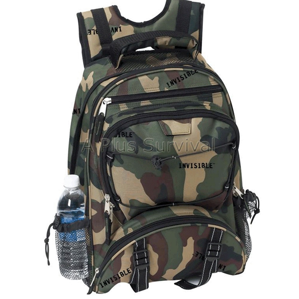 Camouflage Backpack Multiple Pockets for Survival Kits