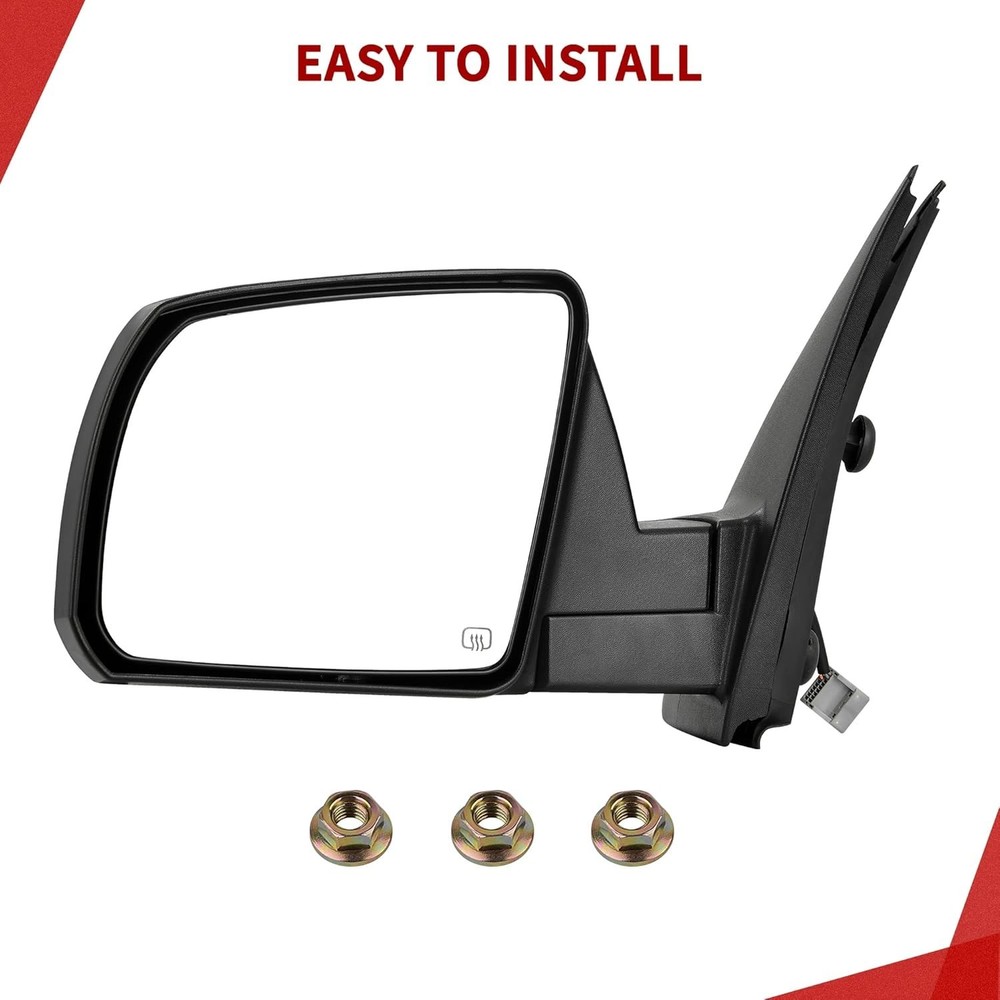 Manual Folding Towing Mirror for 2007-2013 Tundra - Enhanced Visibility Features