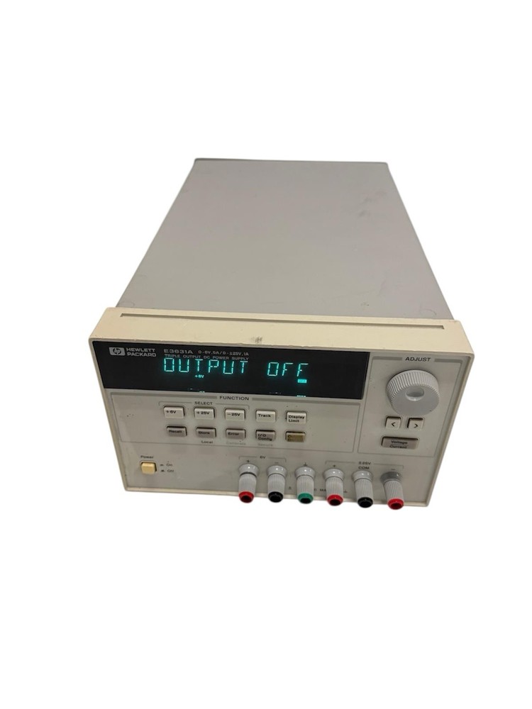Hp (HEWLETT PACKARD) E3631A TRIPLE DC POWER SUPPLY