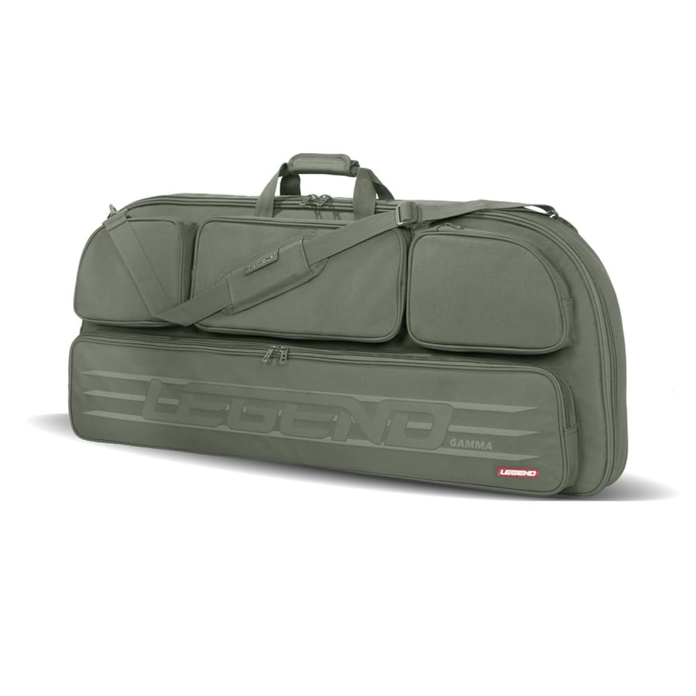 Legend Gamma Compound Bow Case - Premium Archery Bow Cases with Backpack & Sh...