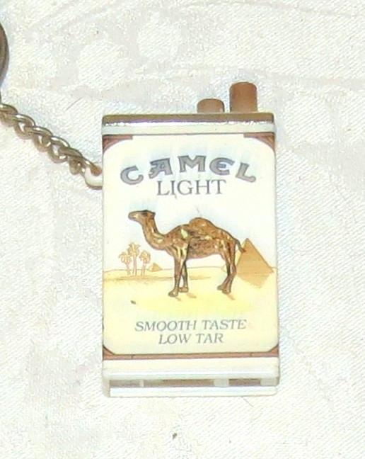 Camel Light Cigarettes Keyring Flashlight - AS IS