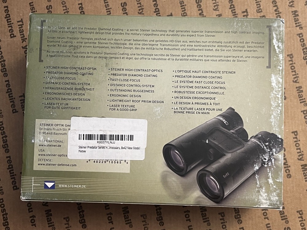 Steiner Predator 8x42 Binoculars 2058