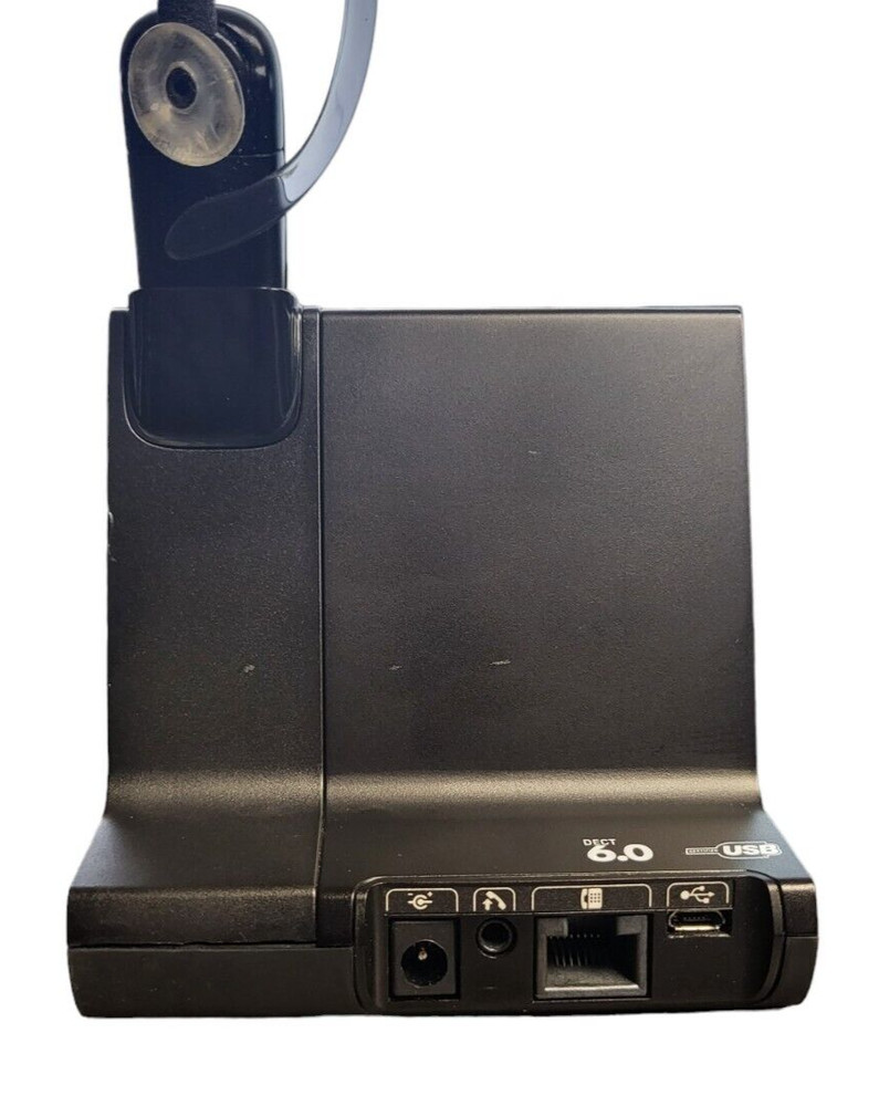 Plantronics W02 Wireless Headset System - TESTED w/ CHARGING BASE!!