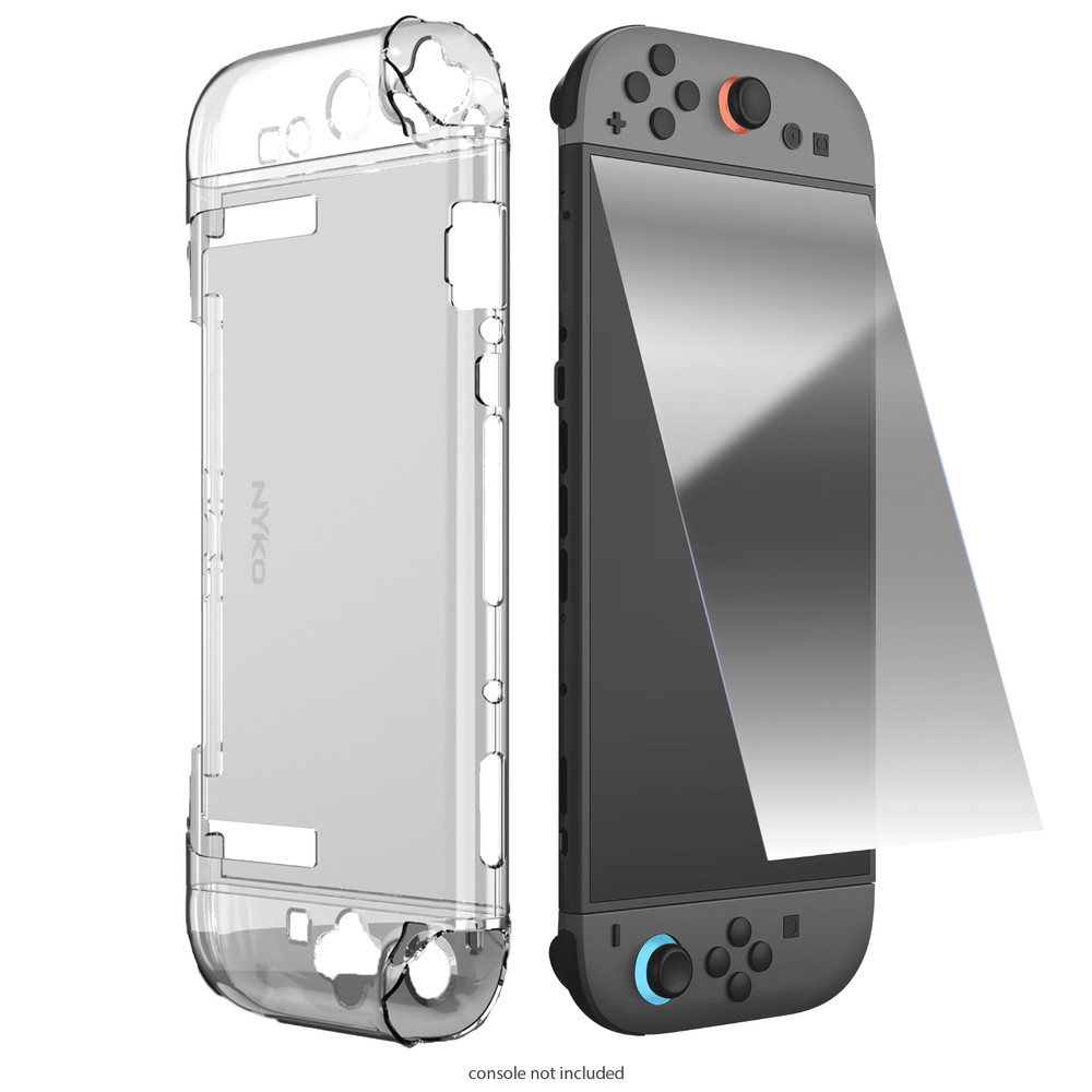 Nyko Thin Case for Switch 2 - Clear Dockable Console Protector