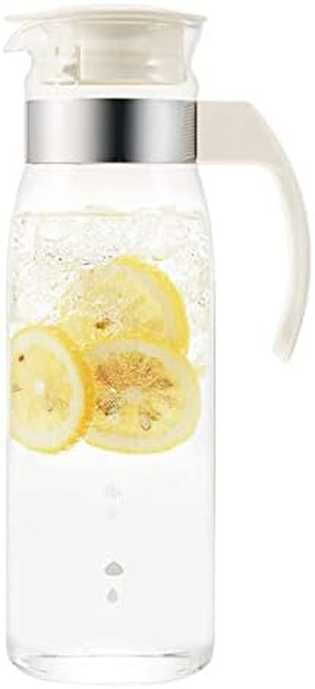 Slim Water Jug, 1400Ml, White