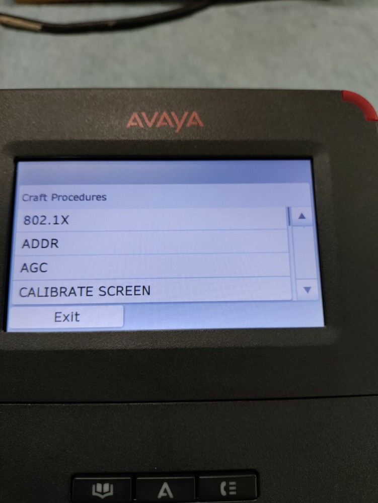 Avaya 9621G touchscreen color display 700480601 defaulted complete