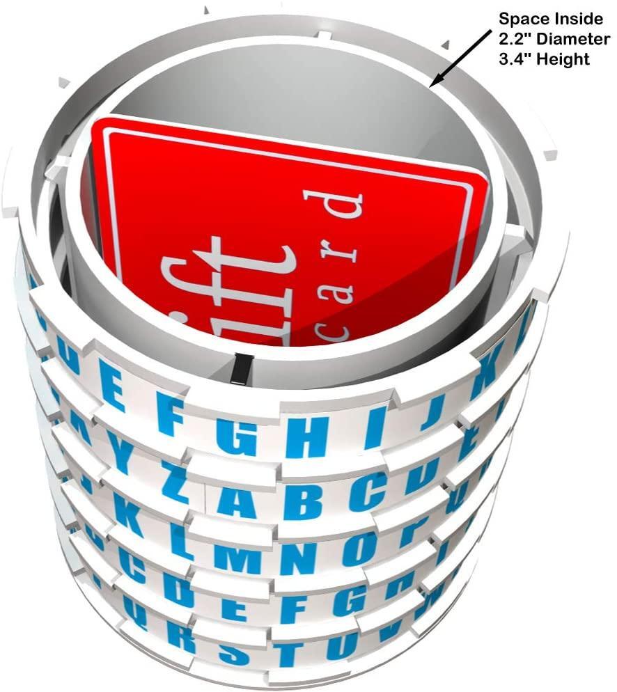 Puzzle Pod Mini Cryptex - Brain Teaser Gift Puzzle