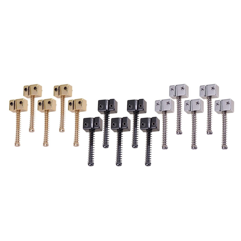 Set of 5 Bass Bridge String Saddles Solid Metal Accessories