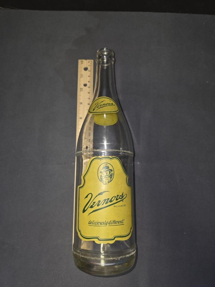 vintage vernors ginger ale Bottle