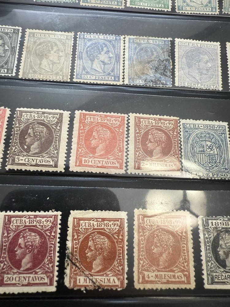 Spanish colonies Stamps 1860’s-1900’s