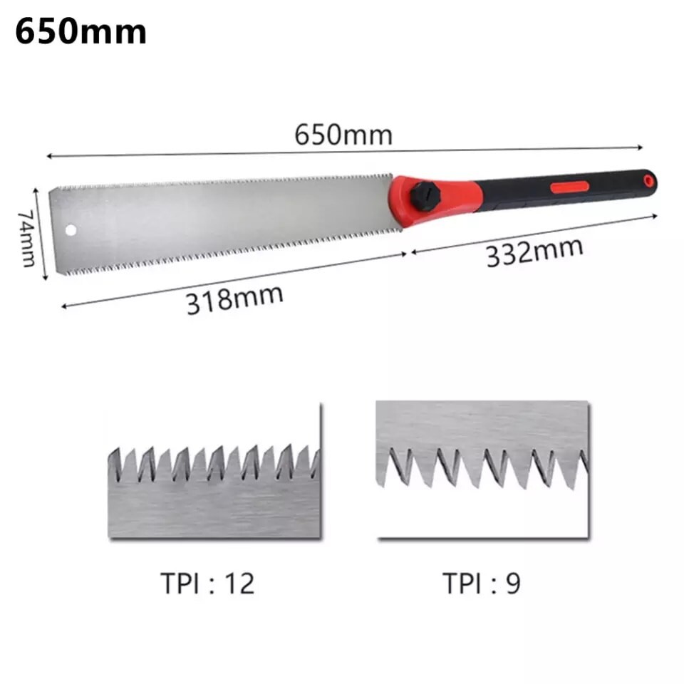 NEW ONE Double Edge Hand Saw