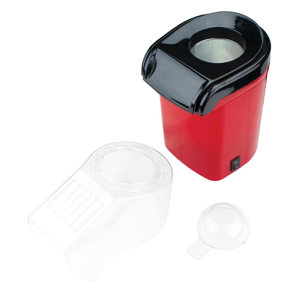8-Cup Hot Air Popcorn Maker (Red)