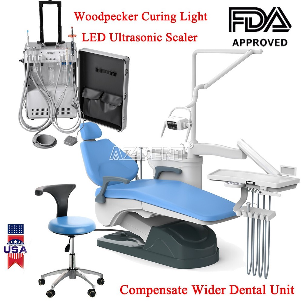 Dental Unit Chair Computer Control /Mobile Delivery Unit Air Compressor Suction