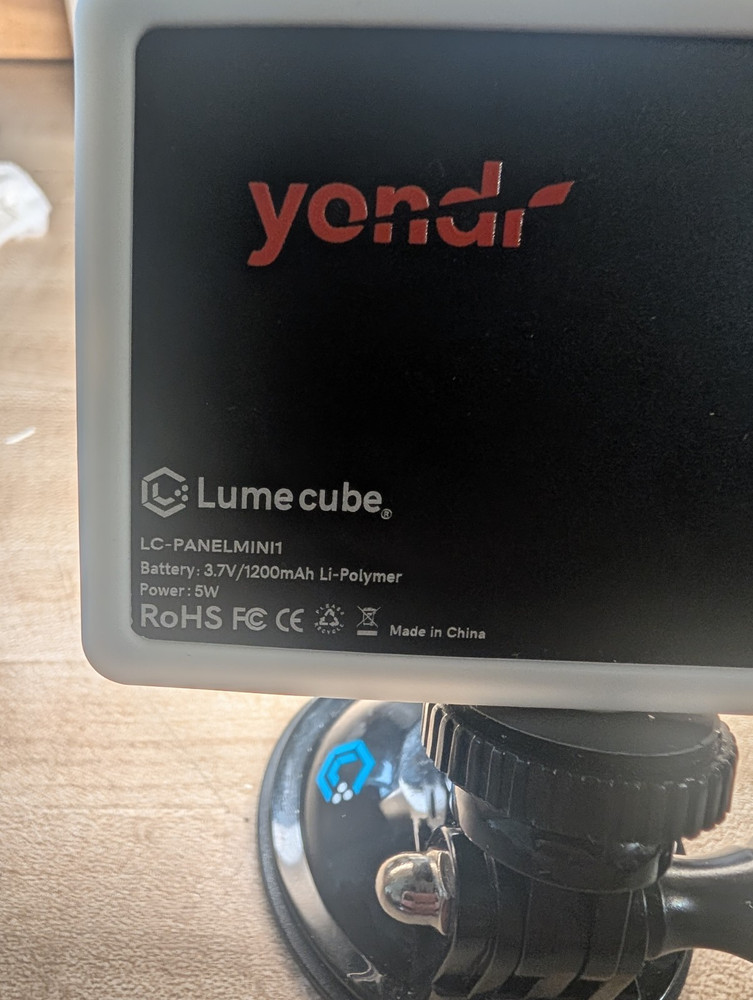 Lume Cube LC-PANELMINI1 LED Light White Battery Powered Camera Panel