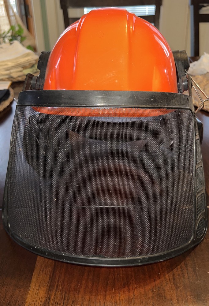 NEW!! Forester Hardhat with face shield and Ear Protection