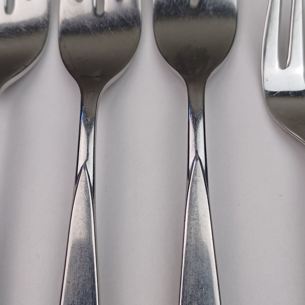 Oneida WINTERSONG 3pc Salad Forks & 3pc Dinner Forks Stainless Flatware