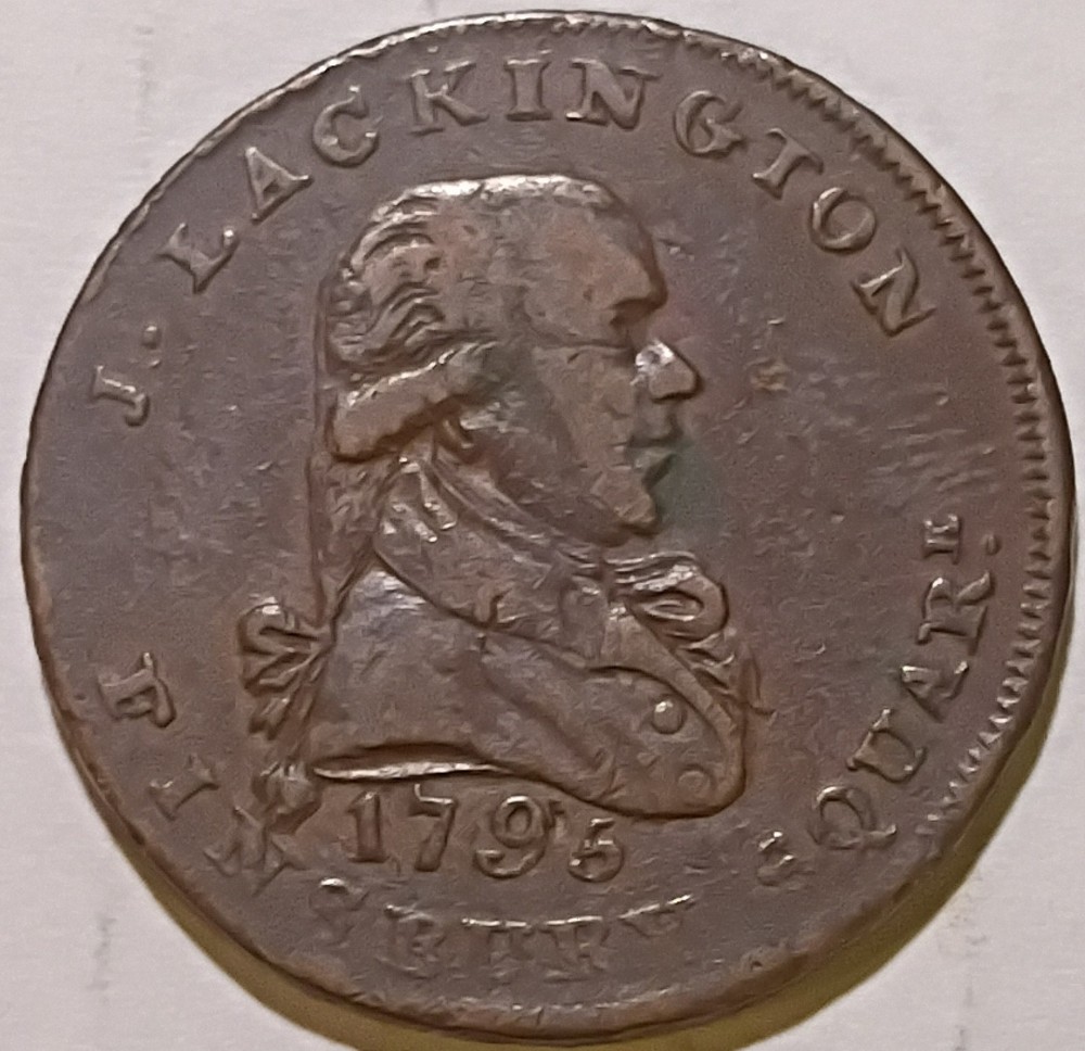 United Kingdom - 1795 ½ Penny Middlesex - Lackington’s