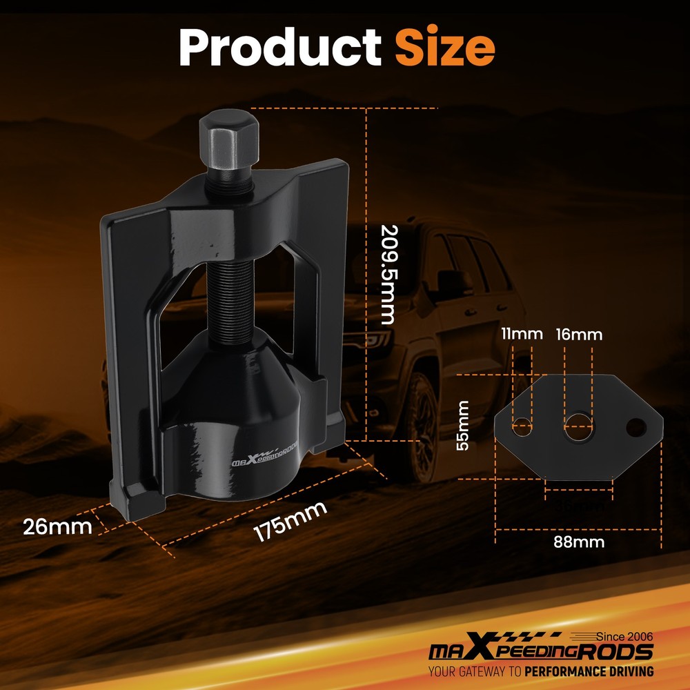 Heavy-Duty Universal Joint Puller HD U-Joint Tool Kit for Class 7 & 8 New