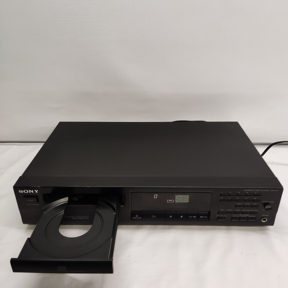 SONY CDP-211 COMPACT DISC CD PLAYER HI-FI SEPARATE