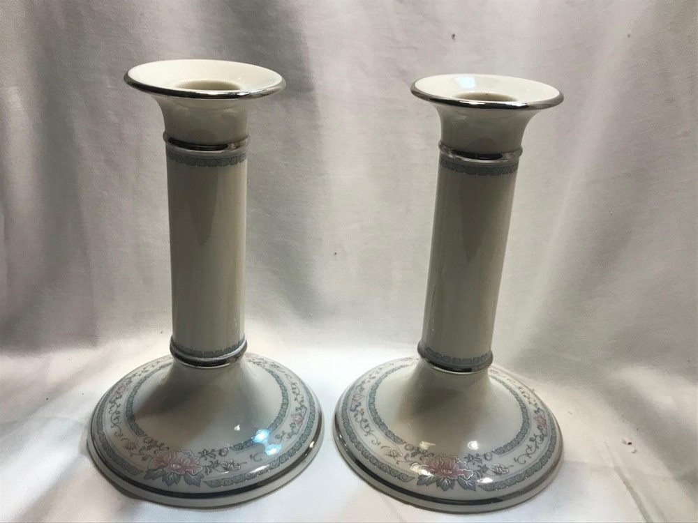 Lenox Charleston Candlestick Pair