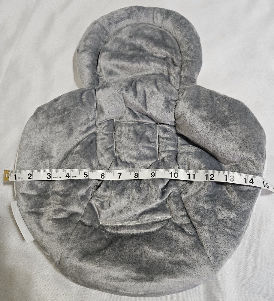 Bae Bae Goods Infant Insert Grey and White