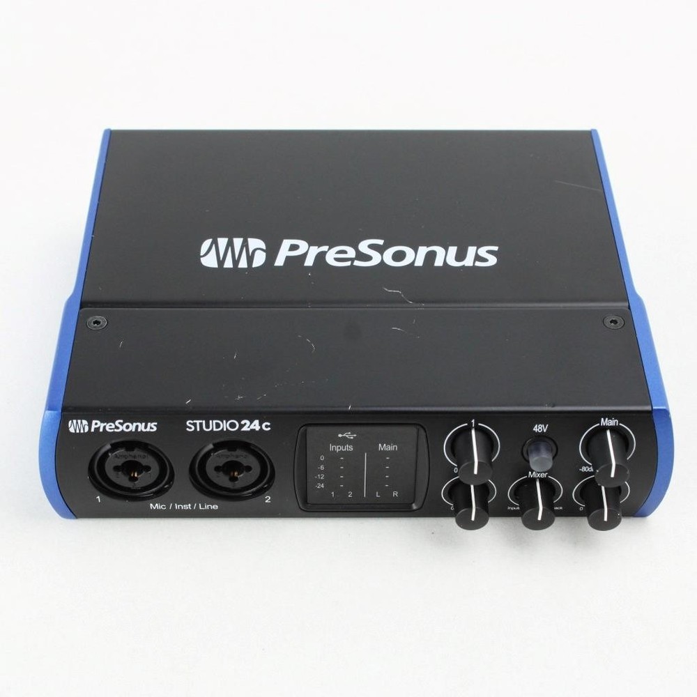 PreSonus Studio 24c - 192 kHz USB-C Audio Interface