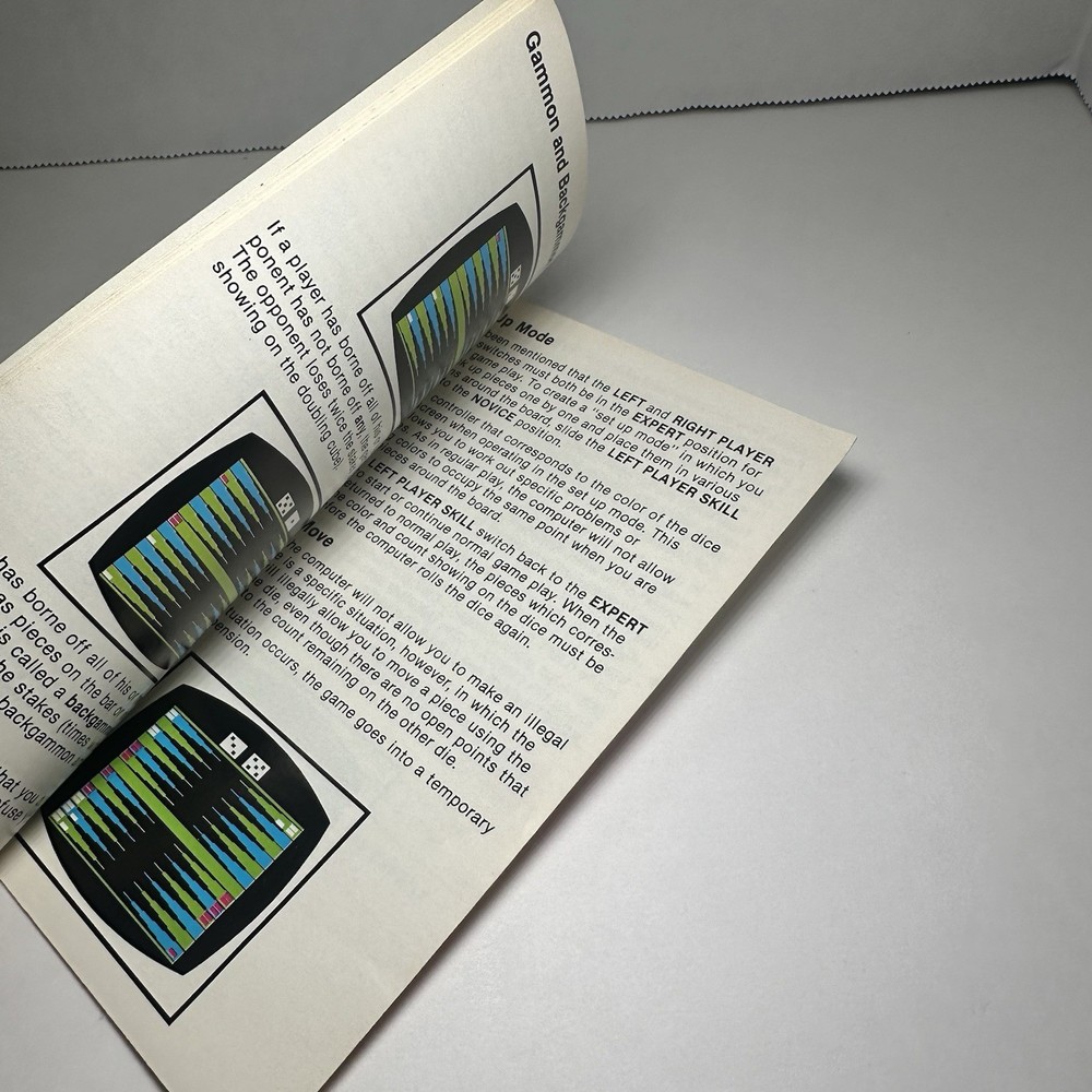 Vintage Atari Game Program Instructions Manuals Set of 2