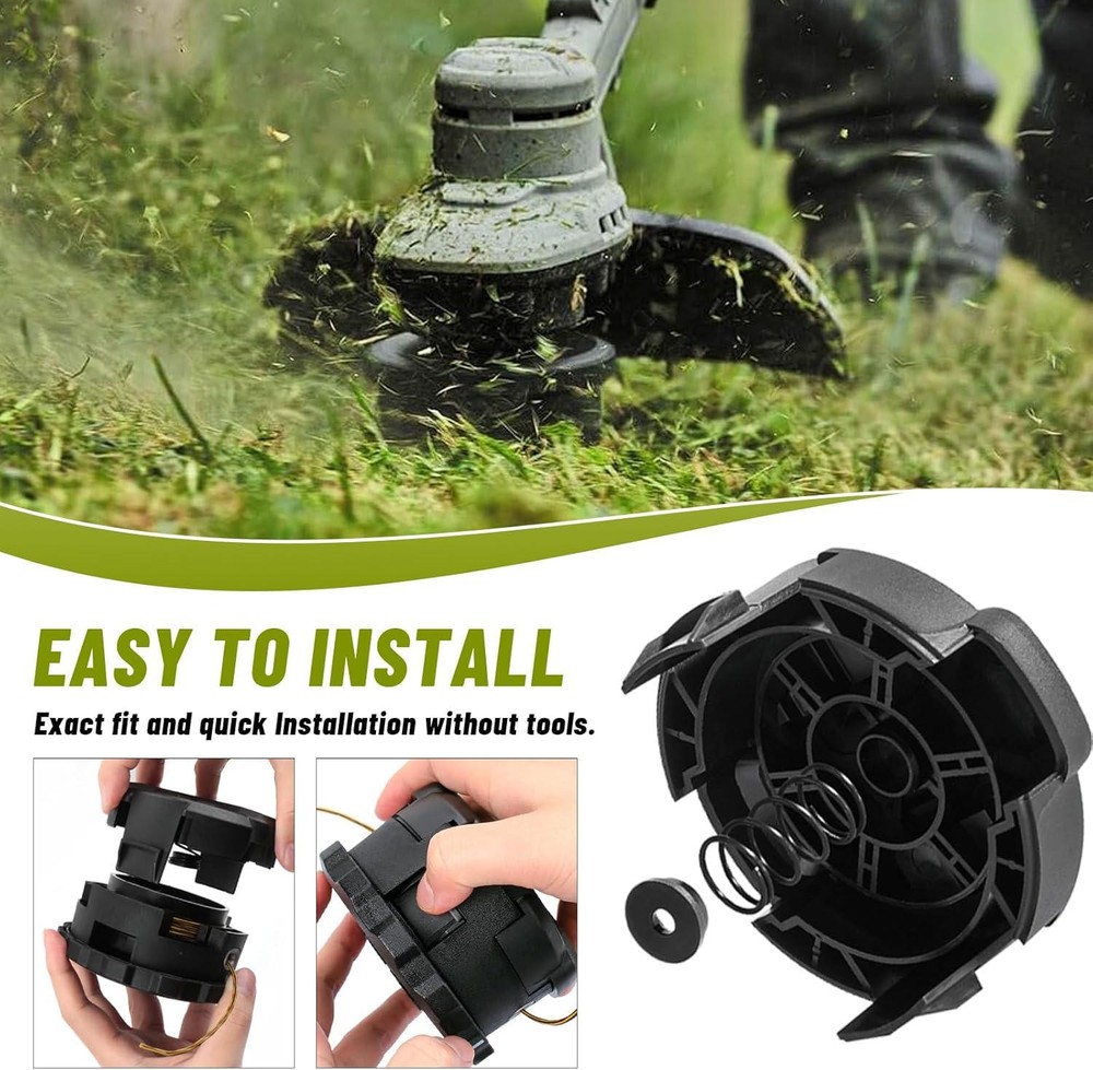 DWO1DT995 Weed Trimmer Head Replacement for Dewalt String Trimmer, 2-Pack: