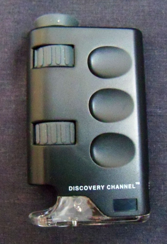 Discovery Channel Mini Handheld Microscope