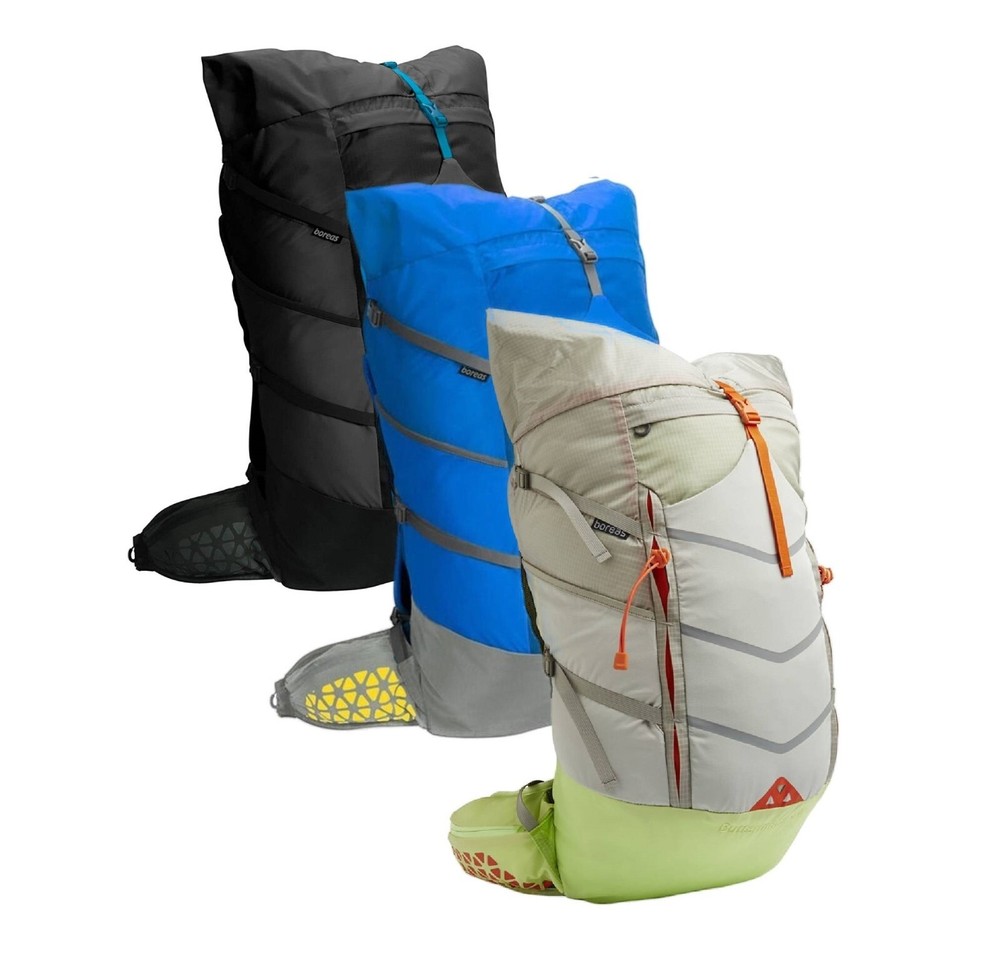 Boreas - Buttermilks 40L- Hydration Compatible Backpack - Black / Blue / Grey