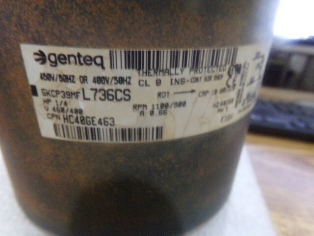 Genteq Model: L736CS Blower Motor