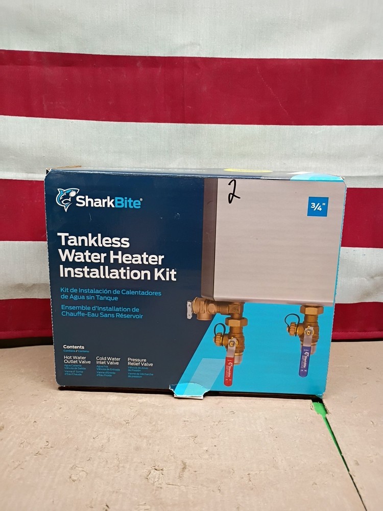 SharkBite 3/4 in. Tankless Water Heater Valves Installation Kit