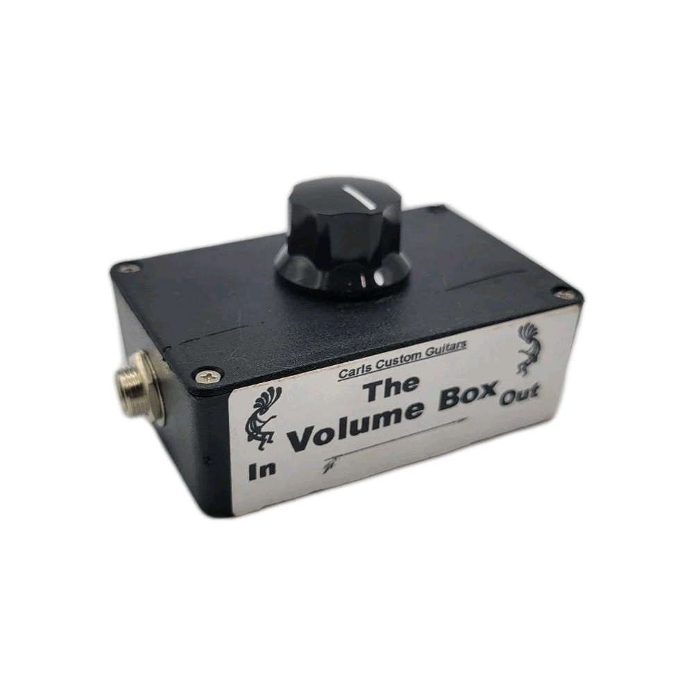 Carls Custom Guitars The Volume Box Guitar Effects Black Adjustment Controller
