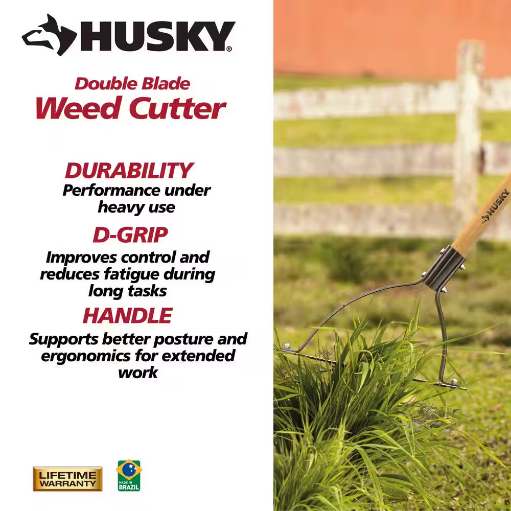 30 In. Double Blade Weeder Cutter