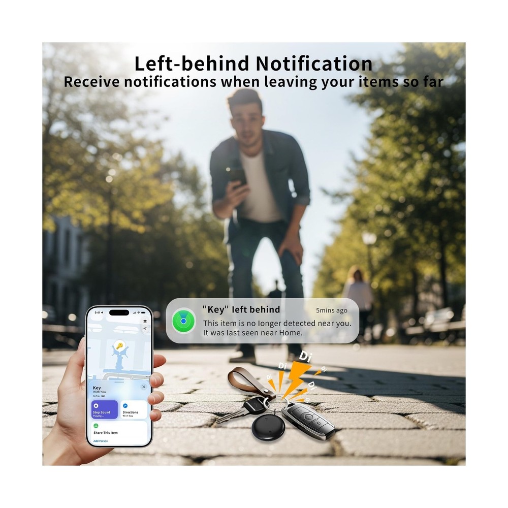 2 Pack GPS Tracker for Vehicles, Works with Android & iOS Apple Fin... Fast Ship