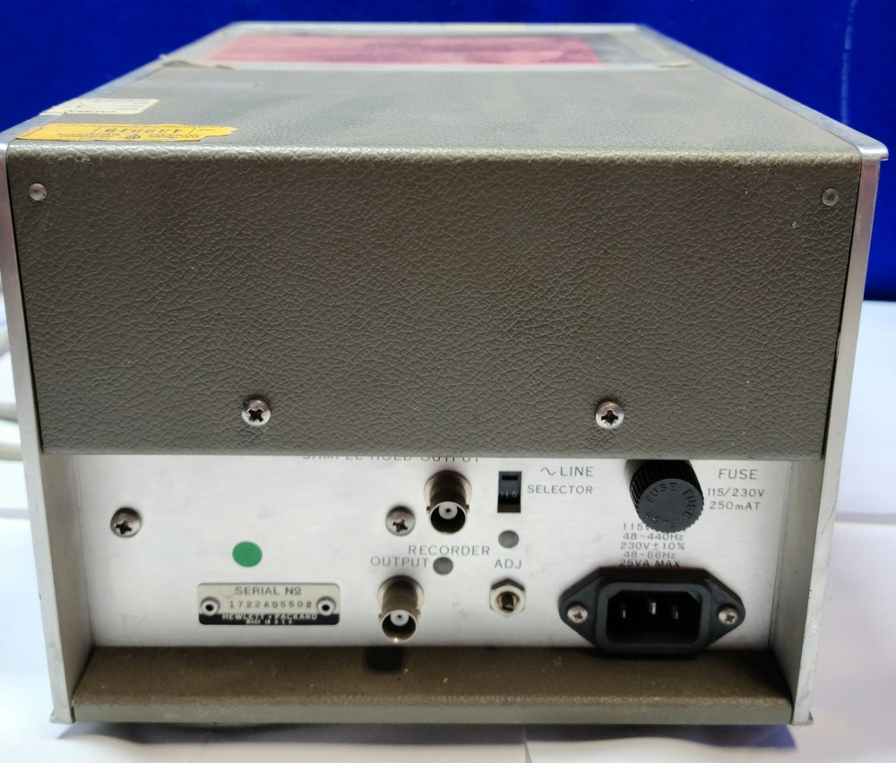 HP 3406A Broadband Sampling Voltmeter suitable for parts/untested